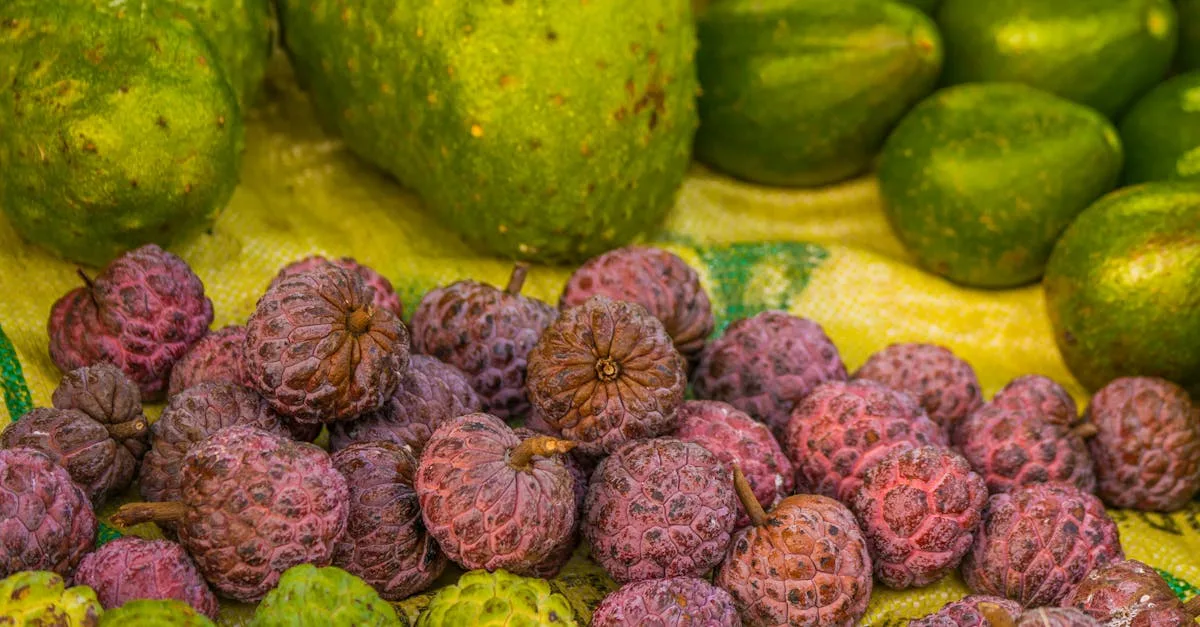 découvrez une sélection de fruits exotiques commençant par la lettre z, leurs saveurs uniques et leurs bienfaits pour la santé.