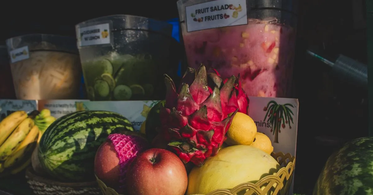 découvrez une variété savoureuse de fruits frais, riches en vitamines et bienfaits pour votre santé.