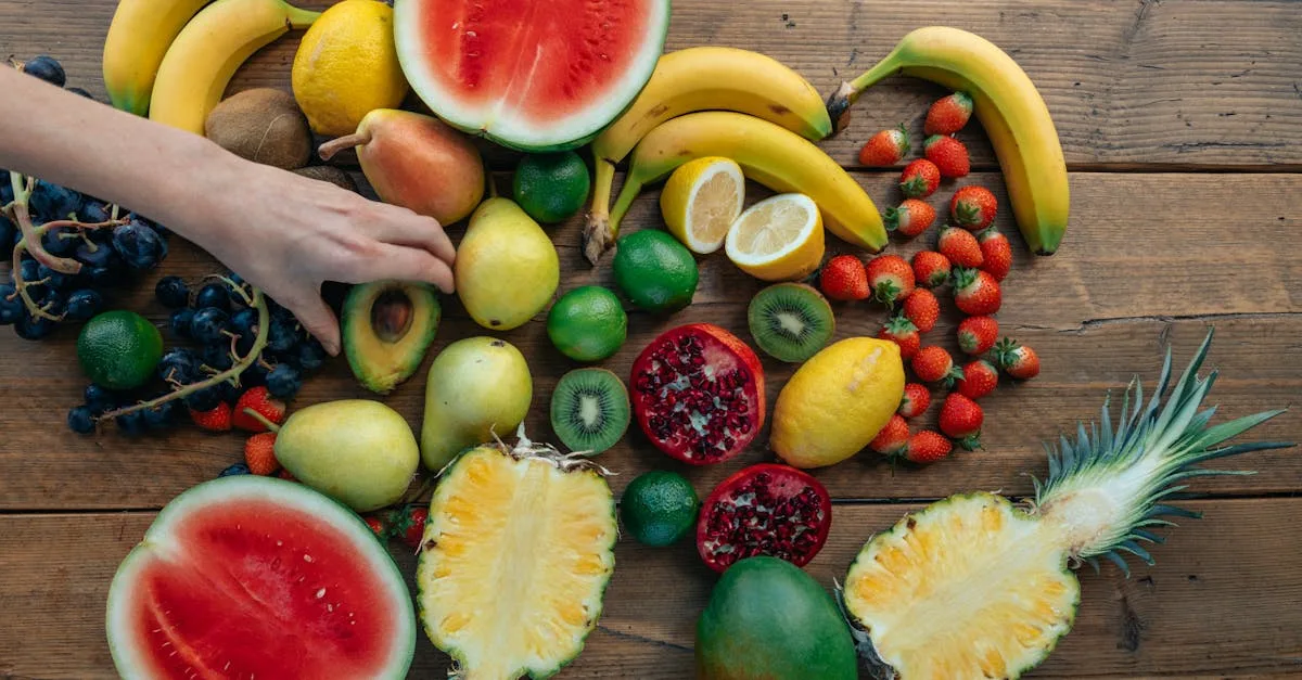 découvrez une variété de fruits frais et savoureux, riches en vitamines et parfaits pour une alimentation saine et équilibrée.
